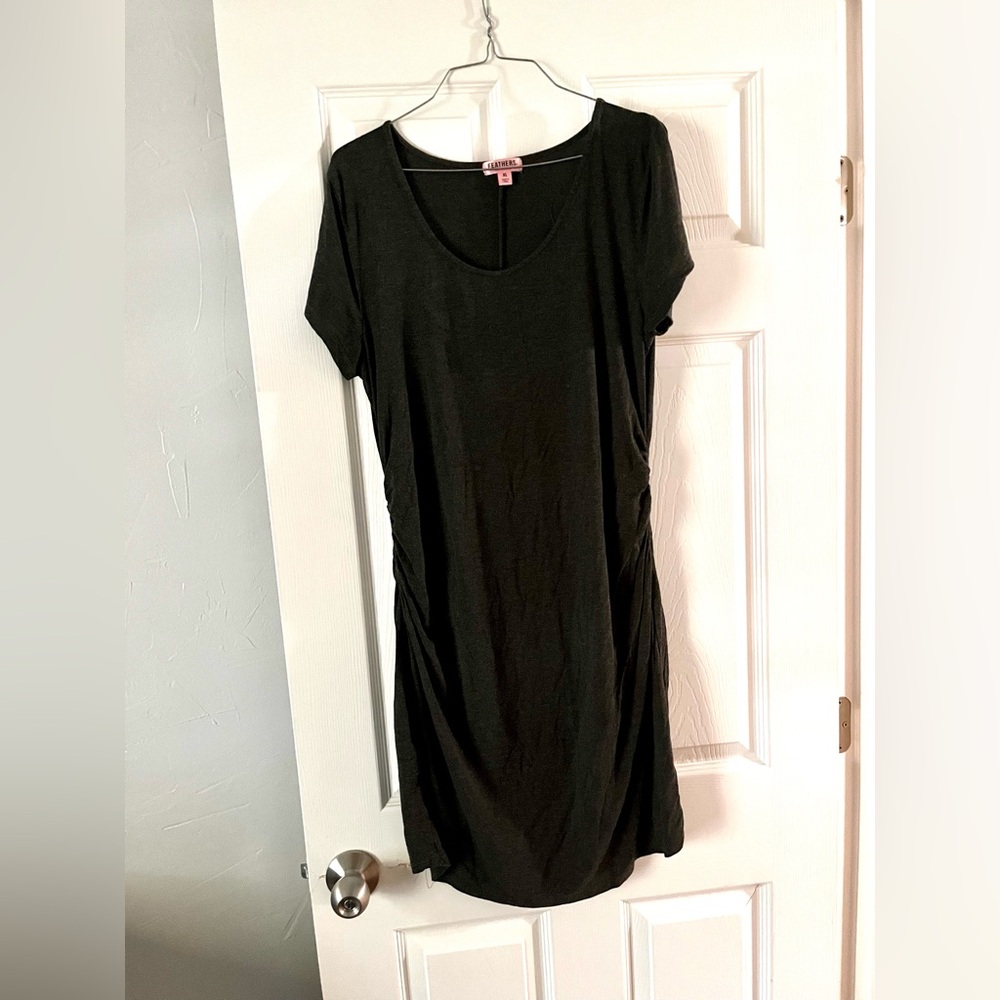 Heather grey t shirt-maternity dress. Size xl